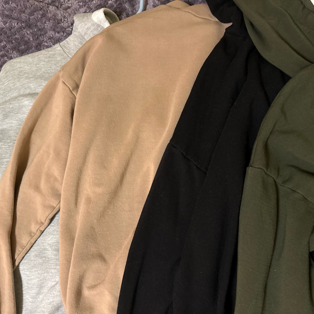 Black hoodie